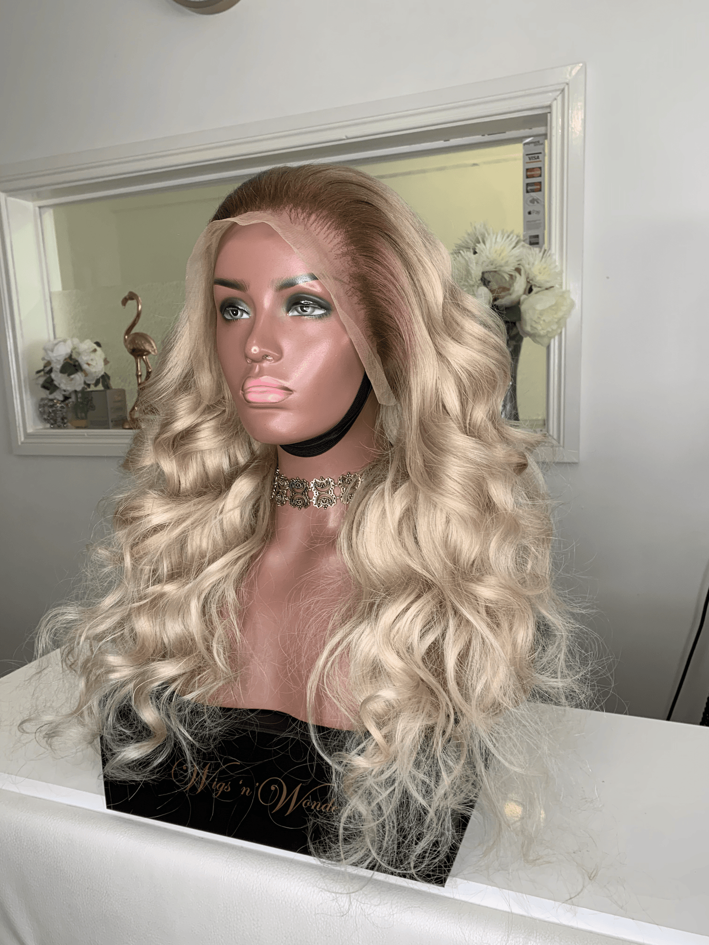 Icy blonde unit