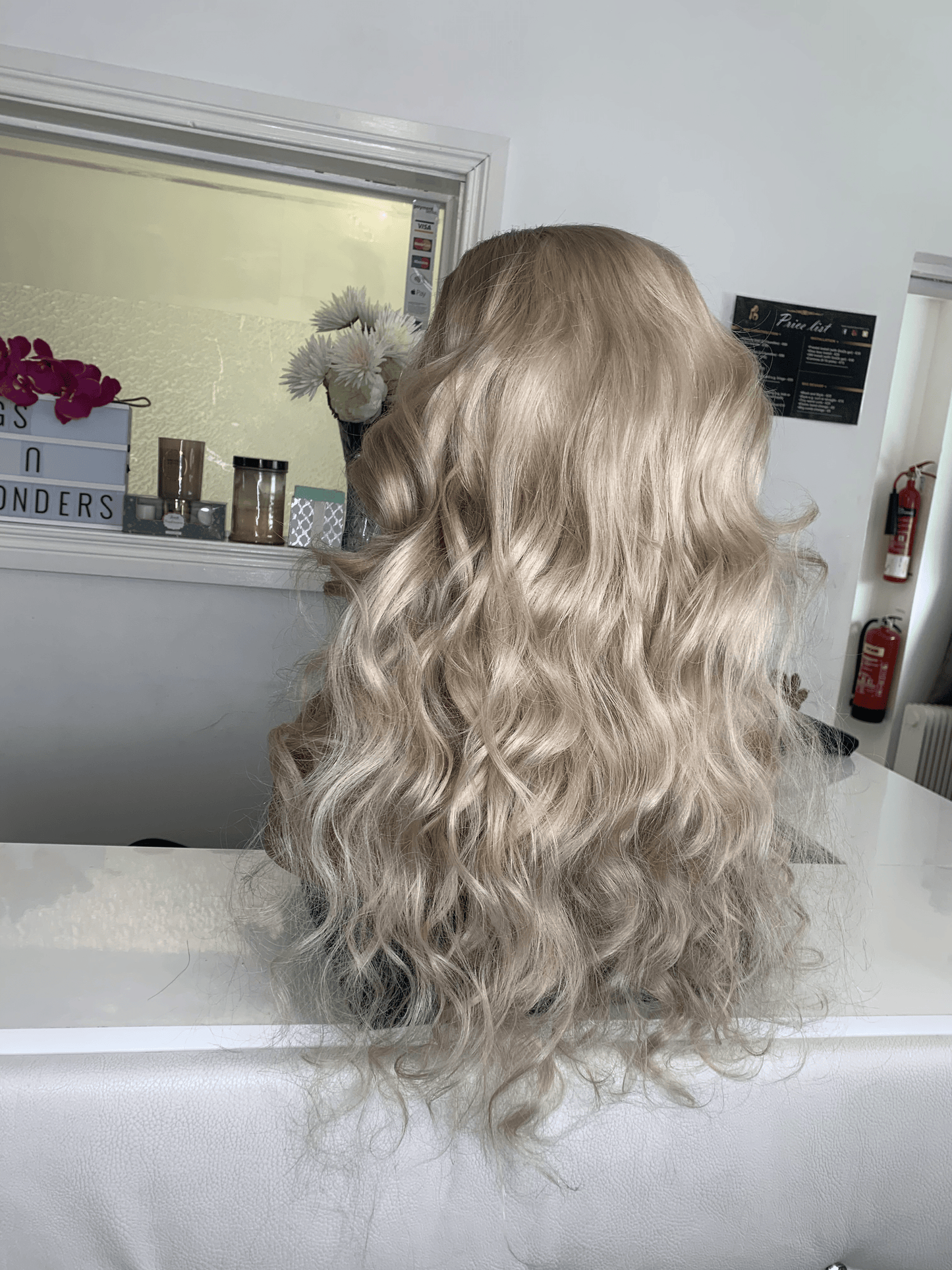 Icy blonde unit